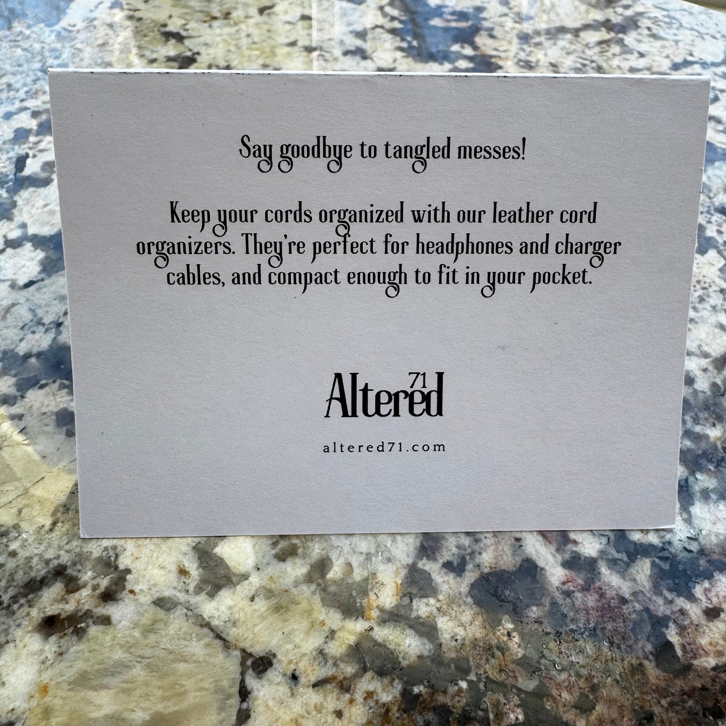 CORD ORGANIZERS TACO