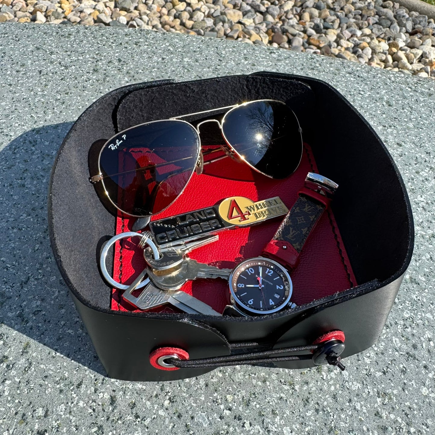 SQUARE VALET TRAY