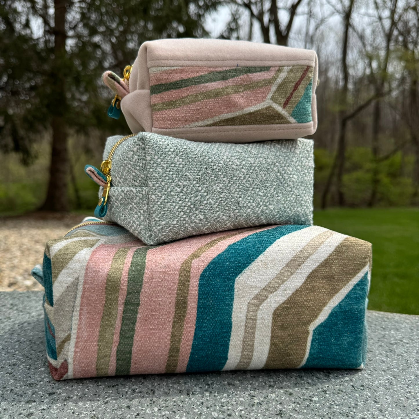 COSMETIC BAG TRIO