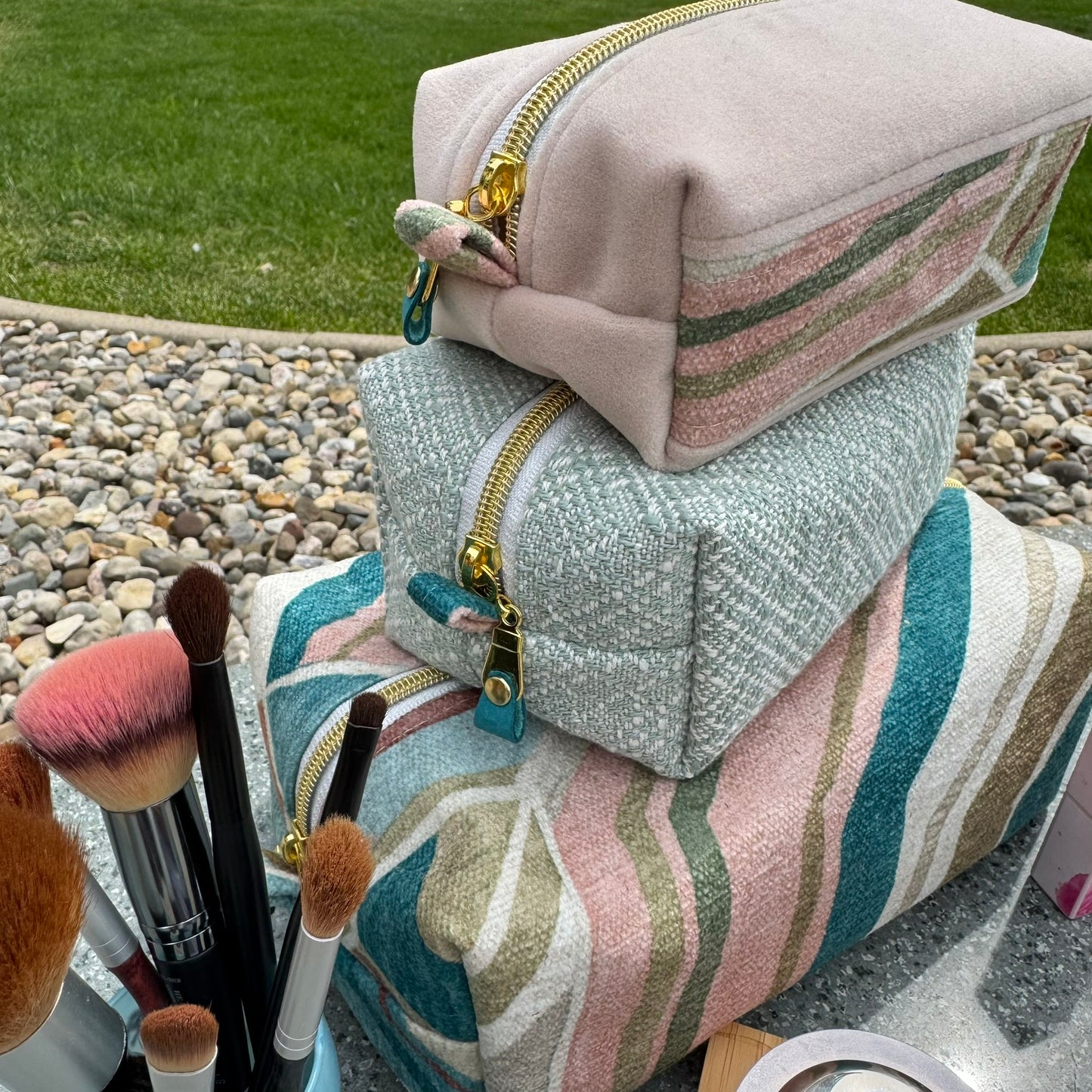 COSMETIC BAG TRIO
