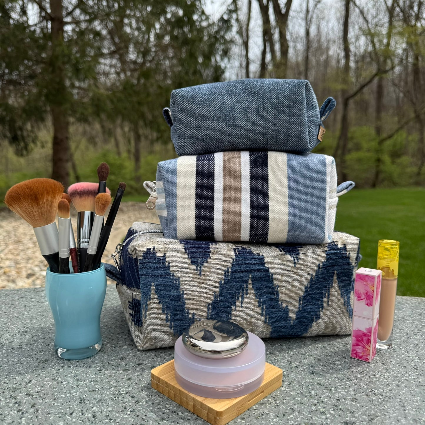 COSMETIC BAG TRIO