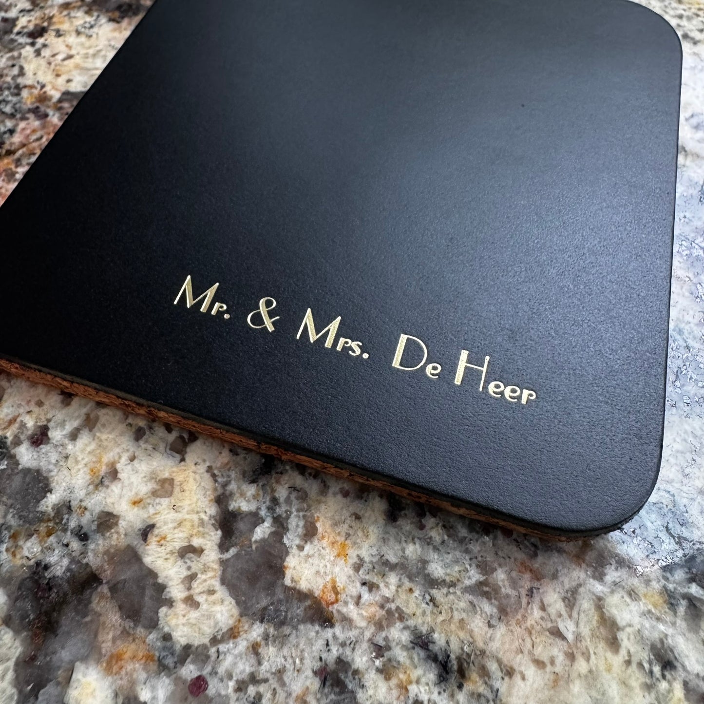 LEATHER COASTER COLLECTION