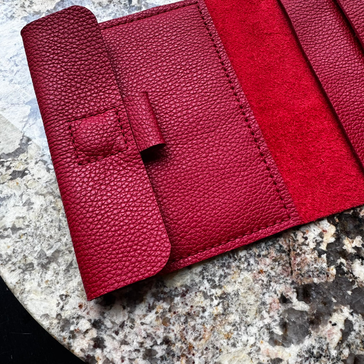 A5 PORTFOLIO INSERT — PEBBLE GRAIN (8 COLORS)