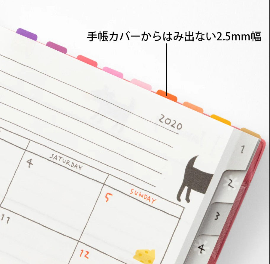MIDORI CHIRATTO INDEX TABS